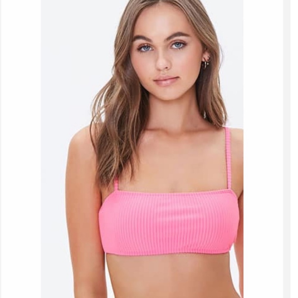 Forever 21 Ribbed Bralette Bikini Top